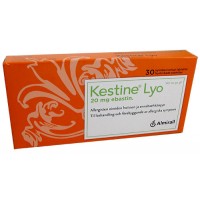 Таблетки от аллергии покрытые оболочкой KESTINE Lyo 20 мг 30 шт. Almirall