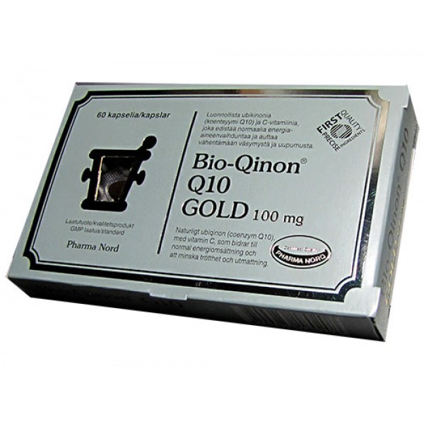 Витамин BIO-QINON Q10 GOLD 100MG 60 капсул Pharma Nord Витамин BIO-QINON Q10 GOLD 100MG 60 капсул Pharma Nord