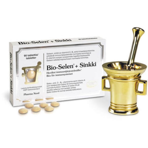 Витамин Bio-Selen+sinkki 90 капсул Pharma Nord Витамин Bio-Selen+sinkki 90 капсул Pharma Nord