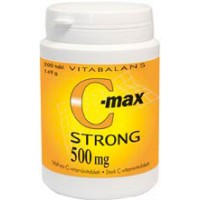 Витамины Vitabalans C-max Strong 500 mg 200 таблеток Vitabalans