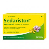 Капсулы для успокоения нервов SEDARISTON Konzentrat Hartkapseln 30 шт Aristo Pharma
