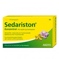 Капсулы для успокоения нервов SEDARISTON Konzentrat Hartkapseln 60 шт Aristo Pharma