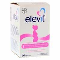 Таблетки для беременных до 12 недели ELEVIT 1 Kinderwunsch & Schwangerschaft Tabletten 90 шт Bayer
