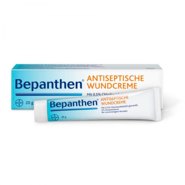 Крем антисептический BEPANTHEN antiseptische Wundcreme 20 гр Bepanthen Крем антисептический BEPANTHEN antiseptische Wundcreme 20 гр Bepanthen