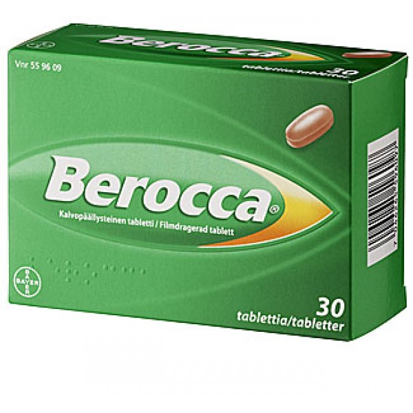 Витамины В комплекса Berocco 30 таблеток Bayer Витамины В комплекса Berocco 30 таблеток Bayer
