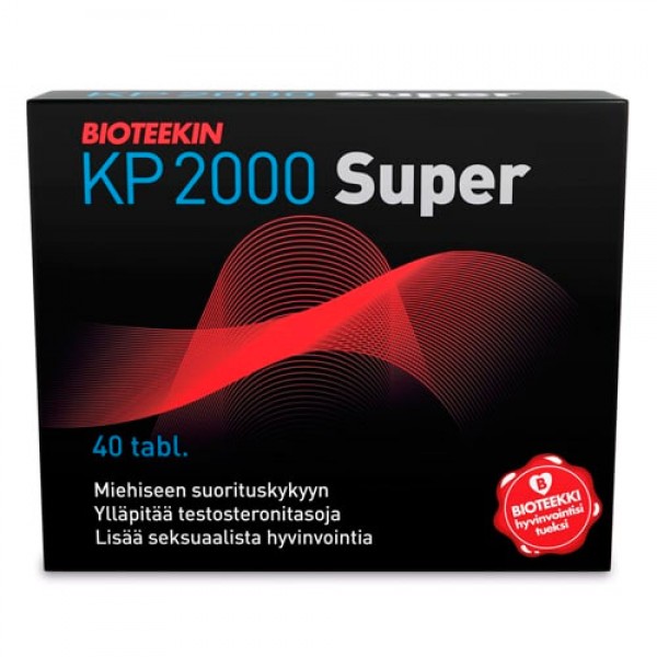 Витамины для мужчин KP 2000 Super 40 таблеток Bioteekki Витамины для мужчин KP 2000 Super 40 таблеток Bioteekki