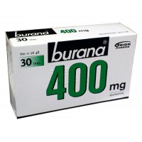 Таблетки жаропонижающие и болеутоляющие Burana 400 мг покрытые оболочкой 30 шт. Burana Таблетки жаропонижающие и болеутоляющие Burana 400 мг покрытые оболочкой 30 шт. Burana