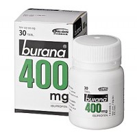 Таблетки жаропонижающие и болеутоляющие Burana 400 мг покрытые оболочкой (банка) 30 шт. Burana Таблетки жаропонижающие и болеутоляющие Burana 400 мг покрытые оболочкой (банка) 30 шт. Burana