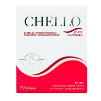 Витамины для женщин в период менопаузы CHELLO FORTE + B6 VITAMIN TABL 120 таблеток CHELLO FORTE