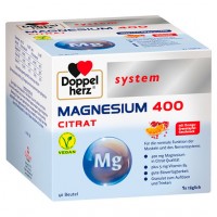 Гранулы магний цитрат DoppelHerz Magnesium 400 Citrat system в гранулах 40 шт DoppelHerz Гранулы магний цитрат DoppelHerz Magnesium 400 Citrat system в гранулах 40 шт DoppelHerz