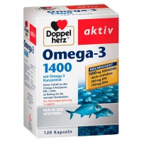 Капсулы Омега-3 актив DOPPELHERZ Omega-3 1.400 Kapseln 120 шт DoppelHerz Капсулы Омега-3 актив DOPPELHERZ Omega-3 1.400 Kapseln 120 шт DoppelHerz
