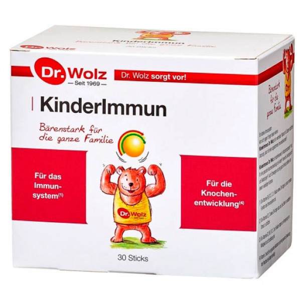 Порошок для детского иммунитета KINDERIMMUN Dr.Wolz Pulver 30х2 гр Dr.Wolz Порошок для детского иммунитета KINDERIMMUN Dr.Wolz Pulver 30х2 гр Dr.Wolz