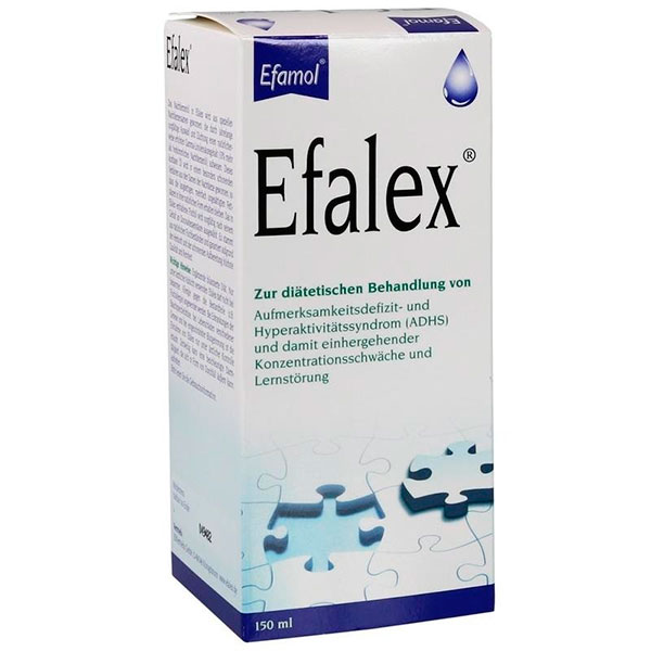 Сироп для детей при потере концентрации EFALEX flüssig 150 мл Efamol Сироп для детей при потере концентрации EFALEX flüssig 150 мл Efamol