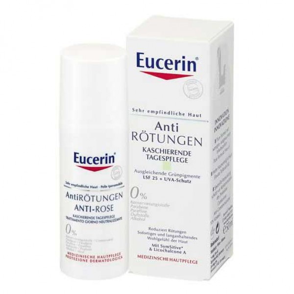Крем дневной для маскировки EUCERIN SEH Anti-Rötungen kaschierende Tagespflege 50 мл EUCERIN Крем дневной для маскировки EUCERIN SEH Anti-Rötungen kaschierende Tagespflege 50 мл EUCERIN