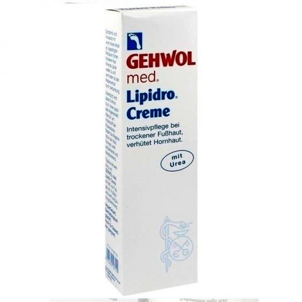 Крем для ухода за сухой и чувствительной кожей ног GEHWOL MED Lipidro Creme 125 мл Gehwol Крем для ухода за сухой и чувствительной кожей ног GEHWOL MED Lipidro Creme 125 мл Gehwol