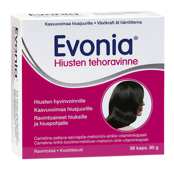 Витамины для волос и ногтей Evonia Hiusten Tehoravinne 56 таблеток Hankintatukku Витамины для волос и ногтей Evonia Hiusten Tehoravinne 56 таблеток Hankintatukku