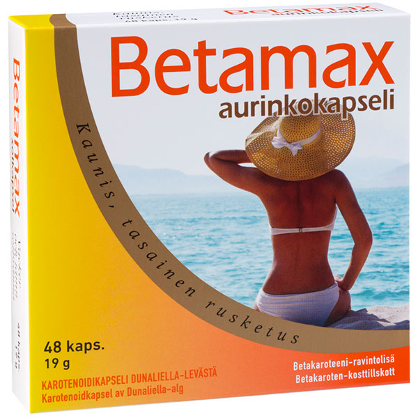 Витамины Betamax для защиты кожи от солнца 48 капсул Hankintatukku Витамины Betamax для защиты кожи от солнца 48 капсул Hankintatukku