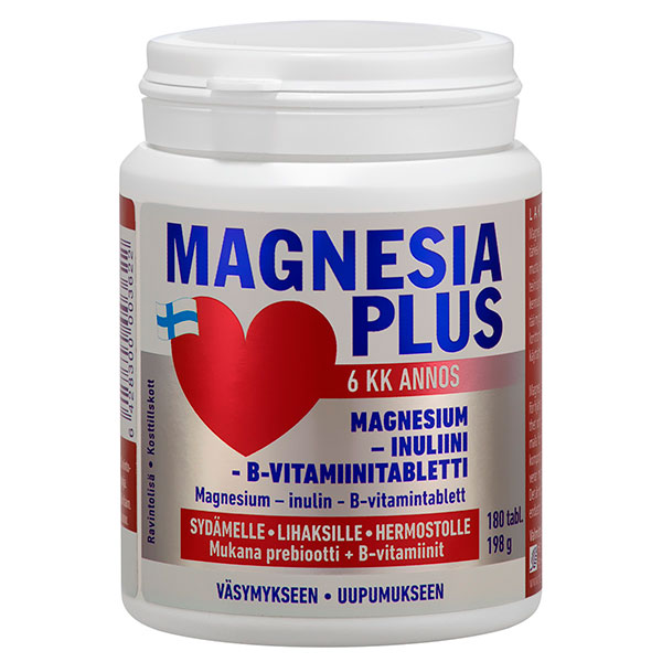 Витамины с магнием Magnesia Plus 180 таблеток Hankintatukku Витамины с магнием Magnesia Plus 180 таблеток Hankintatukku