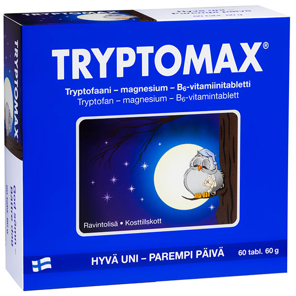 Таблетки для сна Tryptomax 60 таблеток Hankintatukku Таблетки для сна Tryptomax 60 таблеток Hankintatukku