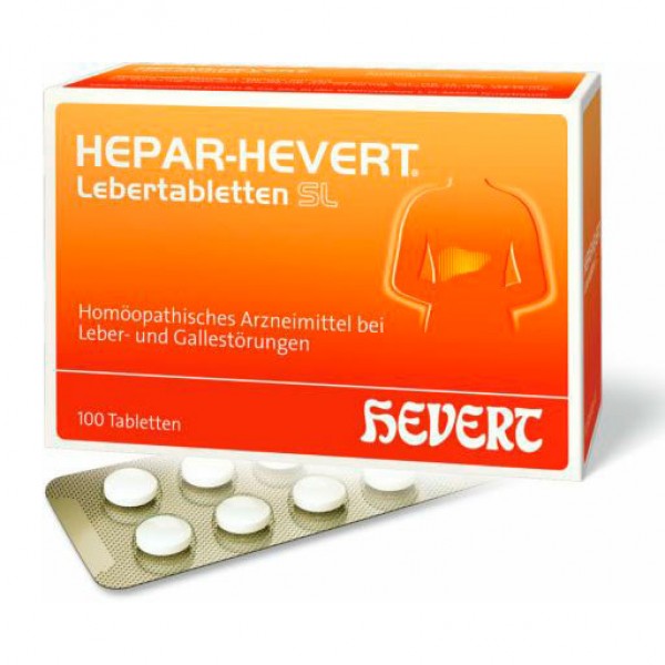 Гомеопатические лекарства для печени и желчных протоков HEPAR HEVERT Lebertabletten SL 100 шт HEVERT Гомеопатические лекарства для печени и желчных протоков HEPAR HEVERT Lebertabletten SL 100 шт HEVERT
