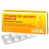 Витамин Д VITAMIN D3 4000 ME HEVERT Tabletten 30 таблеток HEVERT Витамин Д VITAMIN D3 4000 ME HEVERT Tabletten 30 таблеток HEVERT