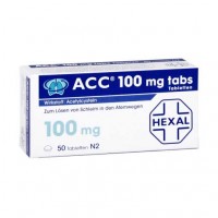 Таблетки от кашля ACC 100 mg Tabletten 50 шт HEXAL