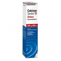 Шипучие таблетки с кальцием CALCIUM SANDOZ D Osteo Brausetabletten 20 шт HEXAL