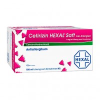 Сироп от аллергии CETIRIZIN HEXAL Saft bei Allergien 150 мл HEXAL