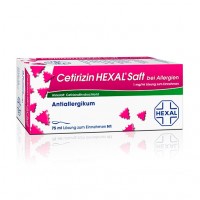 Сироп от аллергии CETIRIZIN HEXAL Saft bei Allergien 75 мл HEXAL