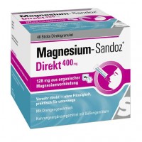 Микрогранулы с магнием MAGNESIUM SANDOZ Direkt 400 mg штicks 48 шт HEXAL