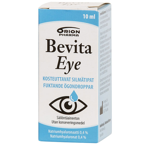 Капли для глаз Bevita EYE 10 мл Orion Pharma Капли для глаз Bevita EYE 10 мл Orion Pharma