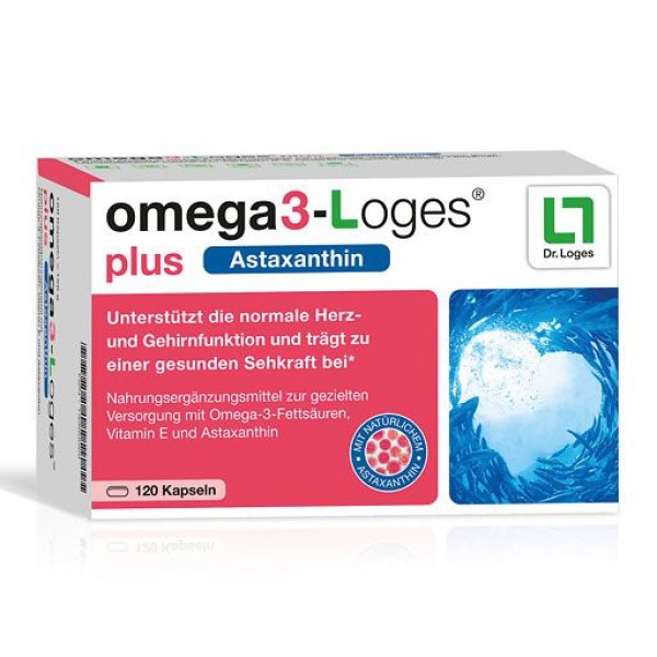 Пищевая добавка для снабжения жирными кислотами OMEGA3-LOGES plus Kapseln 120 шт Loges Пищевая добавка для снабжения жирными кислотами OMEGA3-LOGES plus Kapseln 120 шт Loges