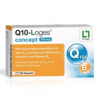 Уникальное сочетание убихинона и убихинола Q10-LOGES concept 100 mg Kapseln 60 шт Loges Уникальное сочетание убихинона и убихинола Q10-LOGES concept 100 mg Kapseln 60 шт Loges
