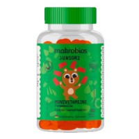 Мультивитамины для детей Juniori Pehmonalle Monivitamiini 60 капсул Makrobios