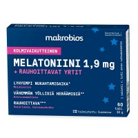 Снотворное Makrobios Melatoniini 1,9Mg 60 таблеток Makrobios