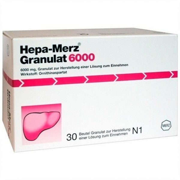 Препарат для лечения печени HEPA MERZ Granulat 6.000 Btl. 30 шт MERZ Pharmaceuticals Препарат для лечения печени HEPA MERZ Granulat 6.000 Btl. 30 шт MERZ Pharmaceuticals