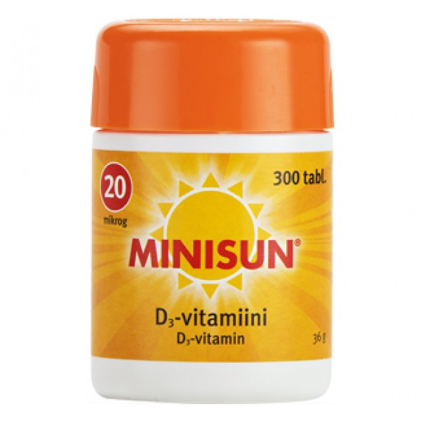 Витамин Minisun D3 20 мкг 300 таблеток Minisun Витамин Minisun D3 20 мкг 300 таблеток Minisun