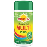 Мультивитаминный комплекс MINISUN MONIVITAMIINI MULTI PLUS TABL 100 таблеток Minisun