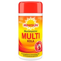 Мультивитаминный комплекс MINISUN MONIVITAMIN MULTI KOLA TABL 90 таблеток Minisun