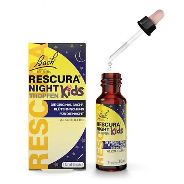 Капли для детей для сна BACHBLÜTEN Original Rescura Night Kids Tro.alk.fr. 10 мл Nelsons Капли для детей для сна BACHBLÜTEN Original Rescura Night Kids Tro.alk.fr. 10 мл Nelsons