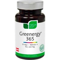 Витамины микроэлементы и растительными вещества NICAPUR Greenergy 365 Kapseln 60 шт NICAPUR