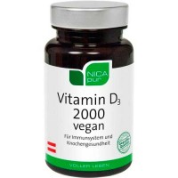 Витамин Д NICAPUR Vitamin D3 2000 vegan Kapseln 60 шт NICAPUR