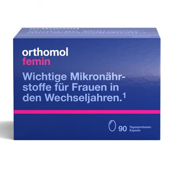 Витамины для женщин в период менопаузы ORTHOMOL Femin Kapseln 180 шт ORTHOMOL Витамины для женщин в период менопаузы ORTHOMOL Femin Kapseln 180 шт ORTHOMOL