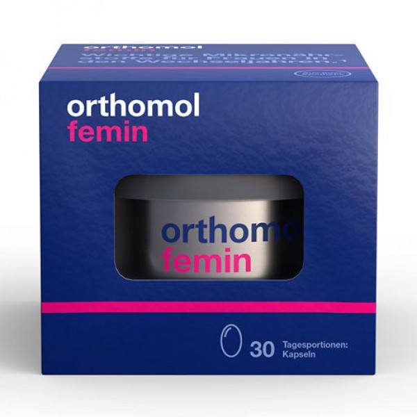 Витамины для женщин в период менопаузы ORTHOMOL Femin Kapseln 60 шт ORTHOMOL Витамины для женщин в период менопаузы ORTHOMOL Femin Kapseln 60 шт ORTHOMOL