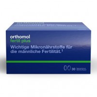 Пищевая добавка витамины В С цинк селен ORTHOMOL Fertil Plus Kapseln 30 шт ORTHOMOL