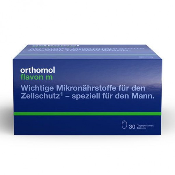 Пищевая добавка для мужчин ORTHOMOL Flavon M Kapseln 30X2 шт ORTHOMOL Пищевая добавка для мужчин ORTHOMOL Flavon M Kapseln 30X2 шт ORTHOMOL