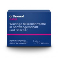 Пищевая добавка для беременных ORTHOMOL Natal Granulat/Kapseln 30 Btl.Kombipack. 1 шт ORTHOMOL Пищевая добавка для беременных ORTHOMOL Natal Granulat/Kapseln 30 Btl.Kombipack. 1 шт ORTHOMOL