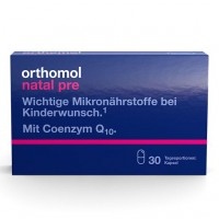 Пищевая добавка для беременных ORTHOMOL Natal pre Kapseln 30 шт ORTHOMOL Пищевая добавка для беременных ORTHOMOL Natal pre Kapseln 30 шт ORTHOMOL