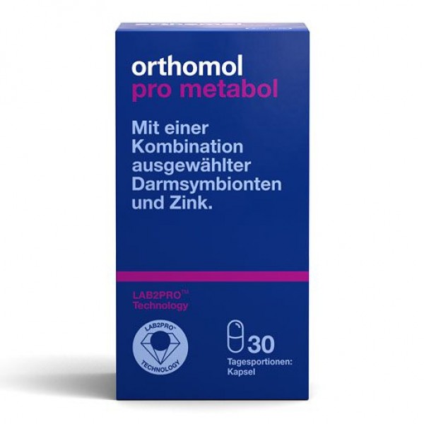 Капсулы для улучшения метаболизма ORTHOMOL pro metabol Kapseln 30 шт ORTHOMOL Капсулы для улучшения метаболизма ORTHOMOL pro metabol Kapseln 30 шт ORTHOMOL