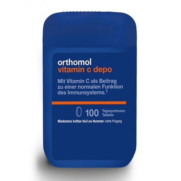 Витамин С ORTHOMOL Vitamin C Depo Tabletten 100 шт ORTHOMOL Витамин С ORTHOMOL Vitamin C Depo Tabletten 100 шт ORTHOMOL